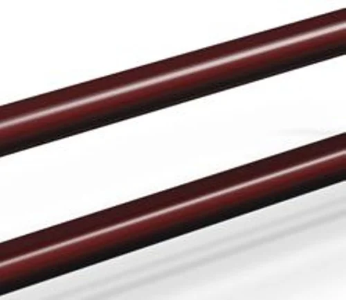Труба снегозадержателя БОРГЕ PE, RAL 3005 (красное вино) 25*45*3000