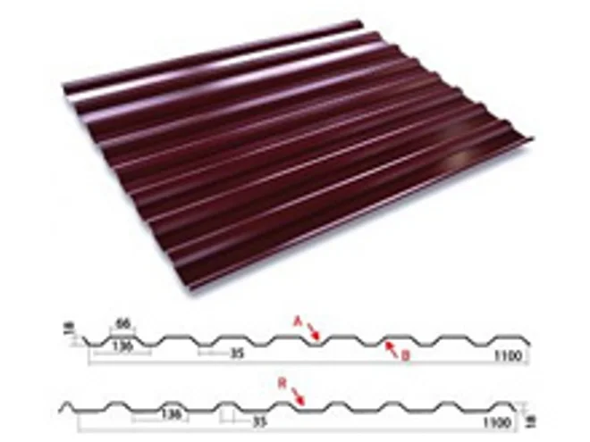 Профнастил С-20(Тип), 0.4 мм, PE, RAL ** Stynergy, 1.15 * м2