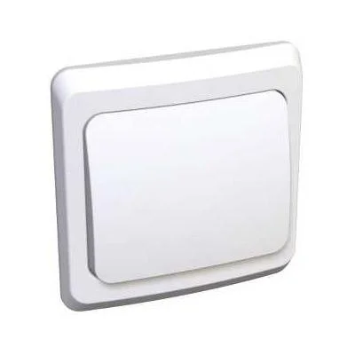 Переключатель одноклавишный СП Этюд 10А бел. Schneider Electric ВС10-004B