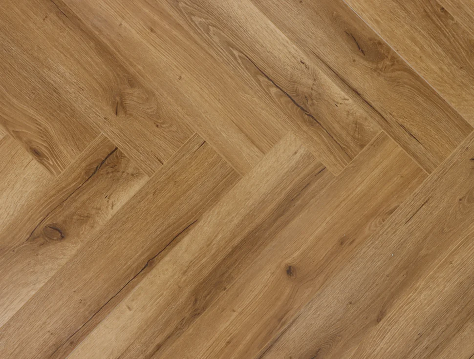 Ламинат виниловый водостойкий SPC CronaFloor 4V Herringbone 2.0 42 класс Дуб Лион 640*128*4.5 мм (с фаской) Ламинат виниловый водостойкий SPC CronaFloor 4V Herringbone 2.0 42 класс Дуб Лион 640*128*4.5 мм (с фаской)