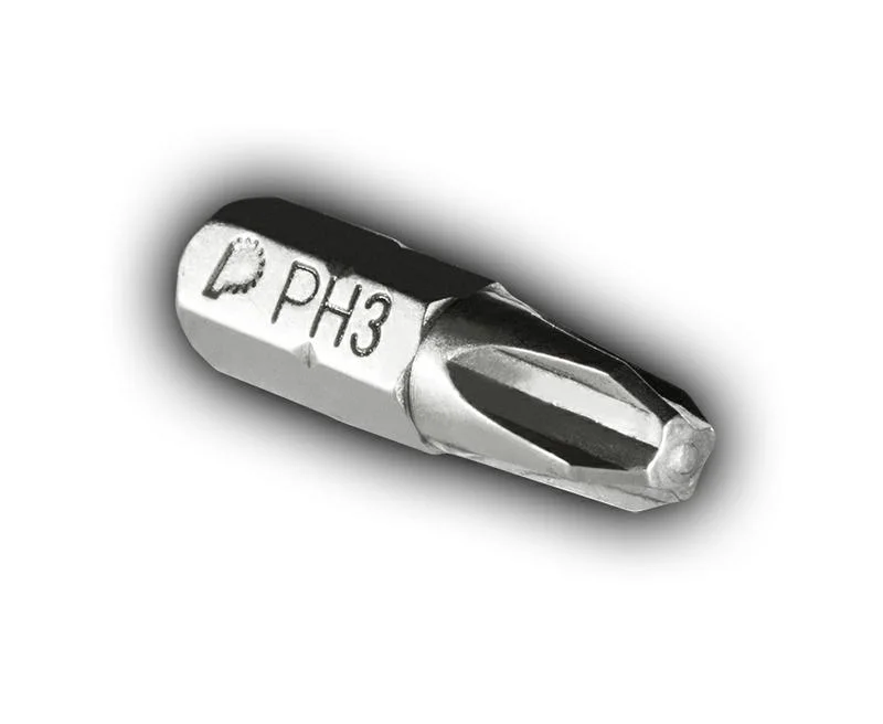 Бита отверточная PH-3 х 25мм, 2шт, ПРАКТИКА "Профи", блистер