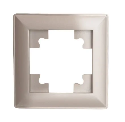 Рамка одноместная STEKKER Катрин, шампань (PFR00-7001-02) Рамка одноместная STEKKER Катрин, шампань (PFR00-7001-02)