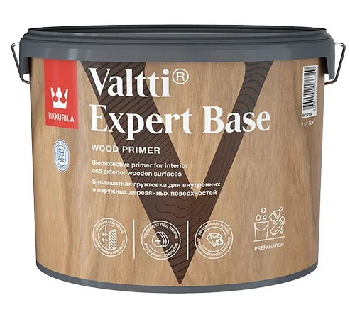 Антисептик грунтовочный Tikkurila VALTTI EXPERT BASE 9л
