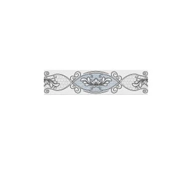 Плитка Azori Chateau Border "Classic" бордюр 20,1х4,7