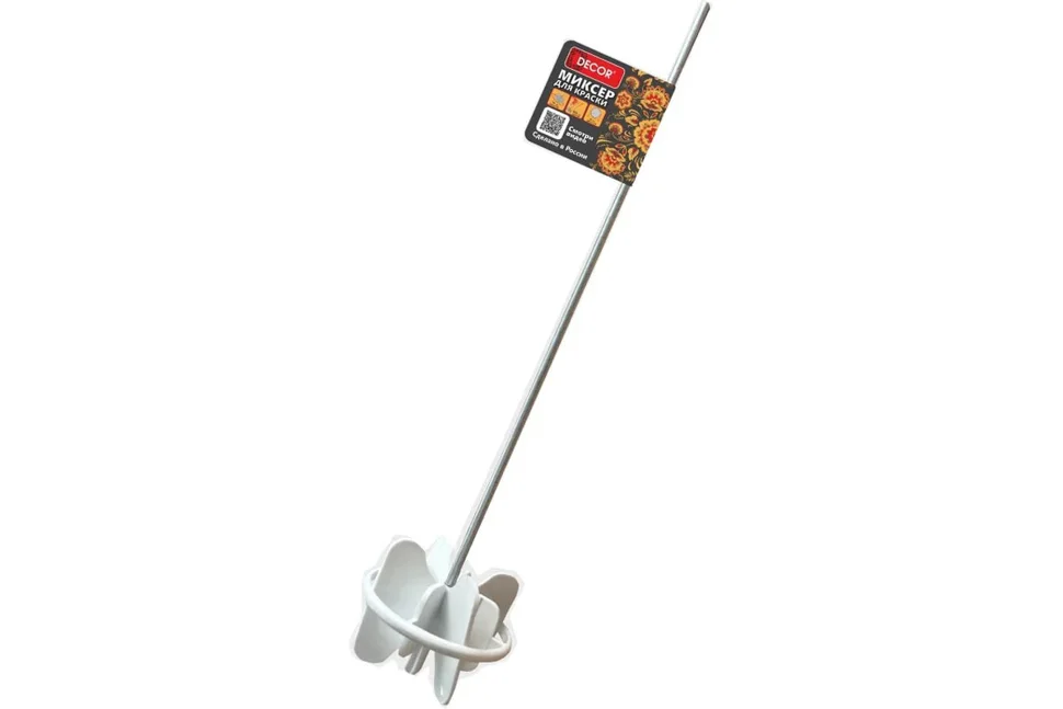 Миксер DECOR d90 мм, 450 мм, для краски