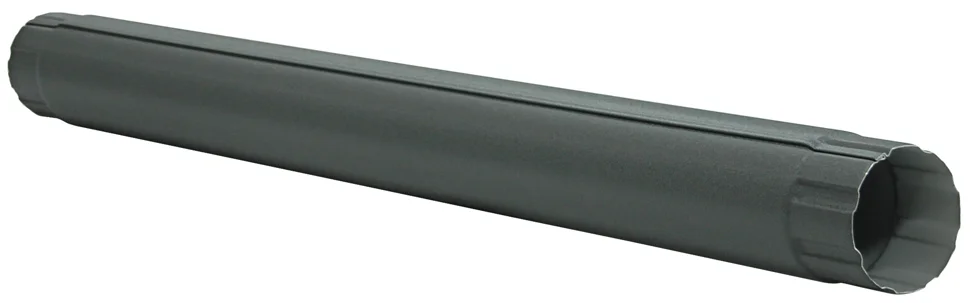 Труба круглая соединительная Optima Matt 90мм 1м RAL 7024