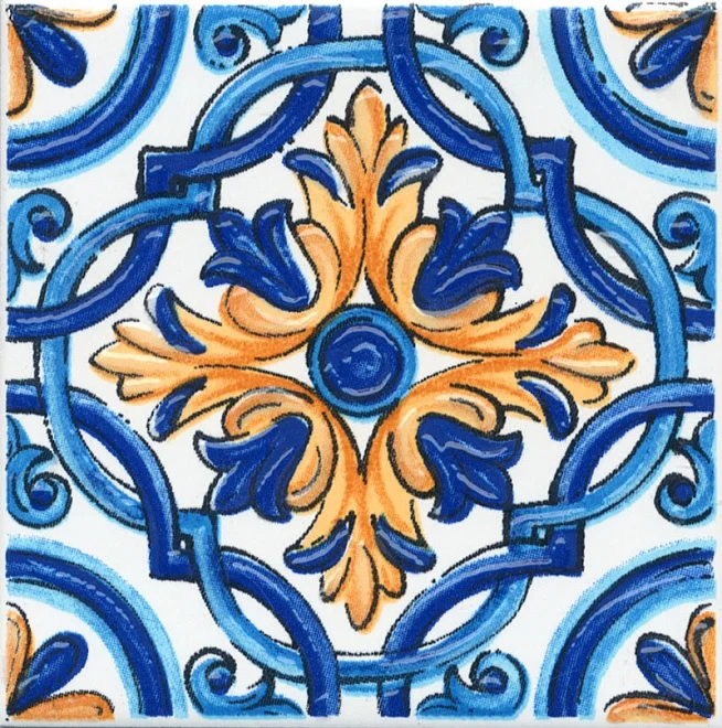Декор KERAMA MARAZZI Капри майолика 20х20 арт.STG&#92;A458&#92;5232