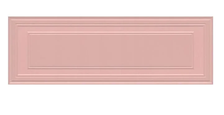 Плитка KERAMA MARAZZI Монфорте розовая панель обрезная стена 40x120x12 арт. 14007R